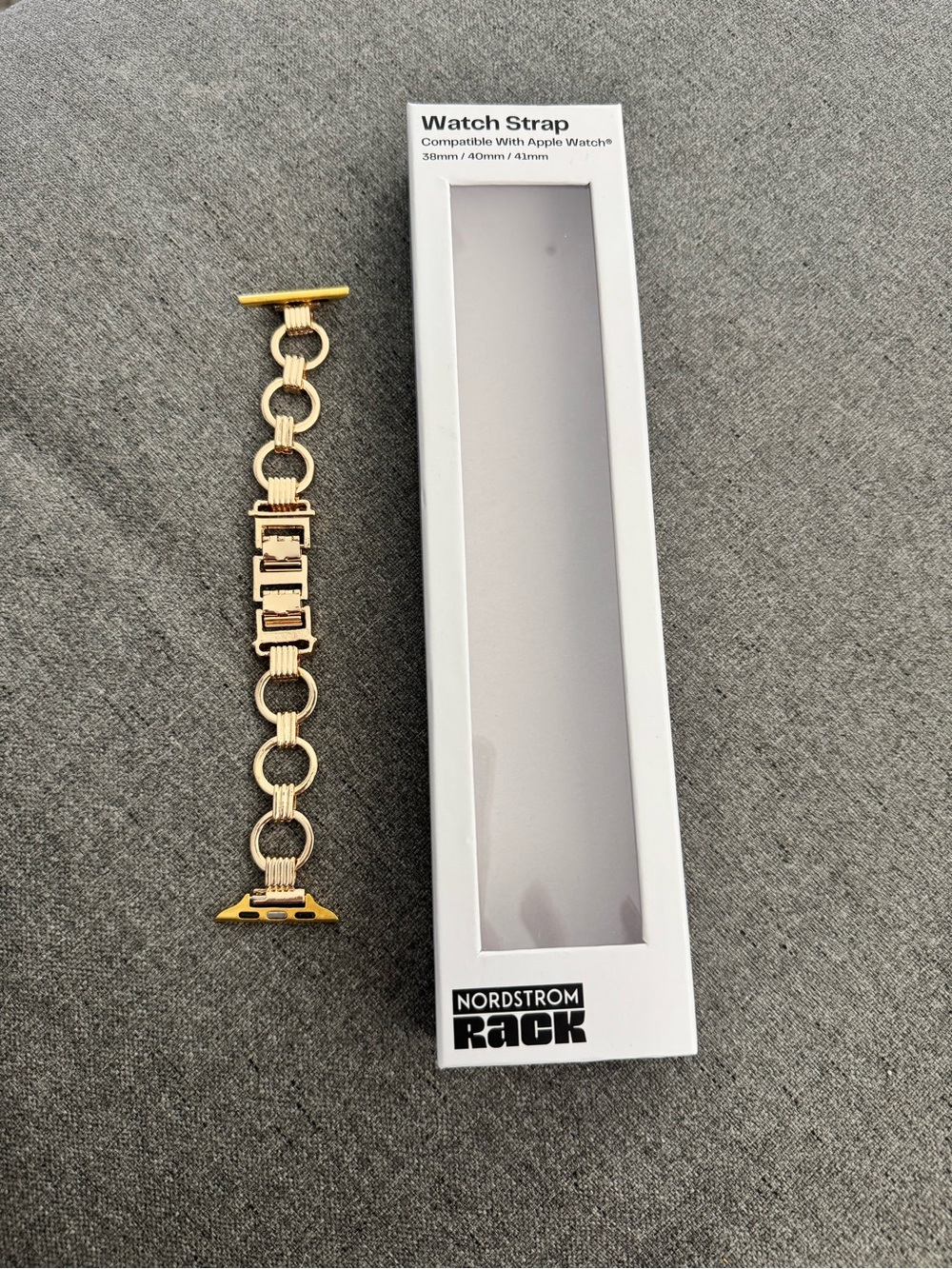 Gold Chain-Link Watch Strap Bracelet – Nordstrom Rack Compatible